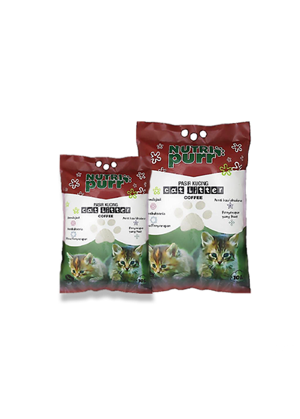 Nutri Purr Pasir Kucing Kopi