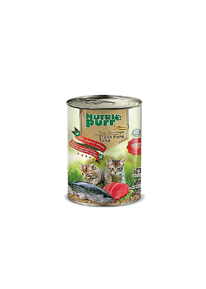 Nutri Purr Makanan Kucing Basah Tin Perisa Tuna