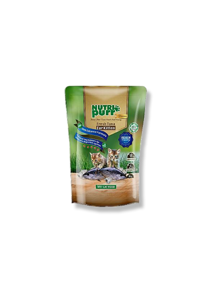 Nutri Purr Makanan Kucing Basah Pek Perisa Tuna (Untuk Anak Kucing)