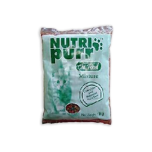 Nutri Purr Kering Kucing Pek Ekonomi Kibble Perisa Campuran