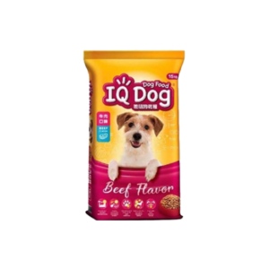 IQ Dog Makanan Anjing Perisa Daging， IQ Dog 狗粮牛肉味